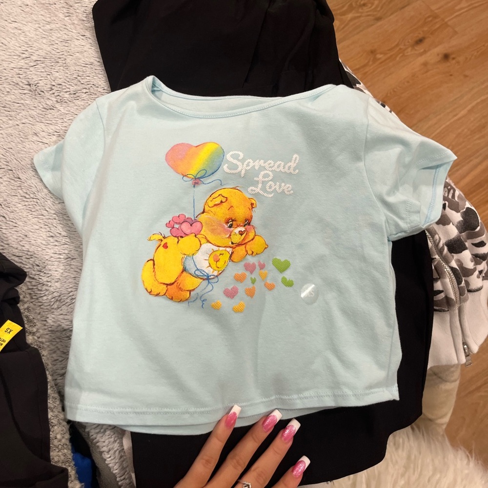 PACSUN BABY TEE CARE BEAR